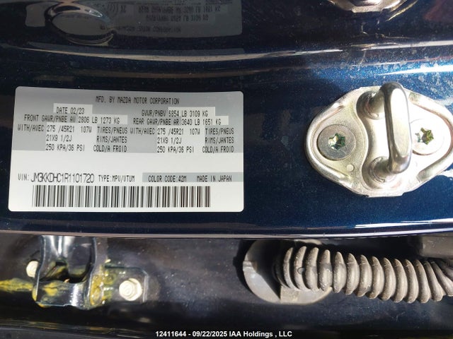 Mazda h3 2024 JM3KKDHC1R1101720 Image 19