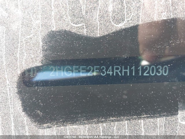 Honda k20c2 2024 2HGFE2F34RH112030 Image 18
