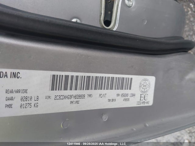 Dodge 2015 2015 2C3CDXHG9FH839939 Image 9