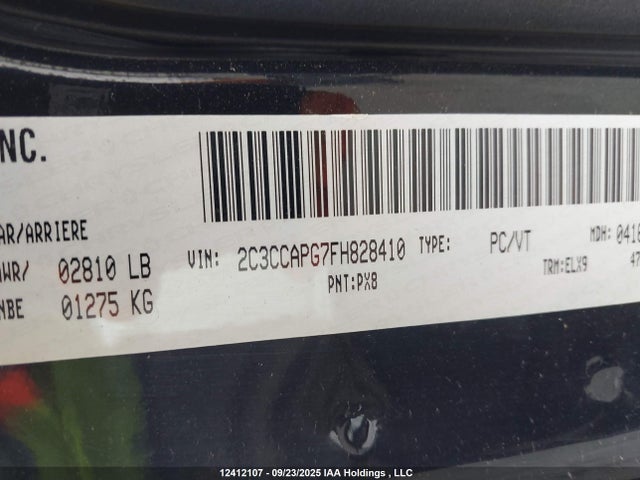 2C3CCAPG7FH828410 Chrysler 300