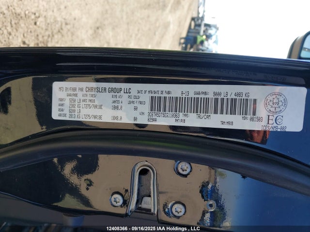 RAM 2500 2014 3C6TR5DT5EG110363 Image 9
