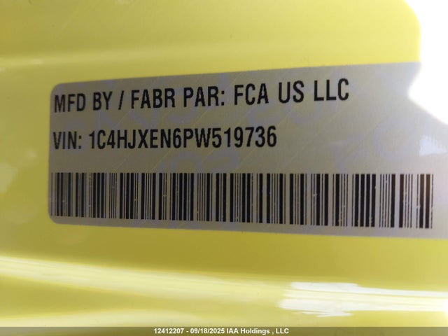 1C4HJXEN6PW519736 Jeep Wrangler