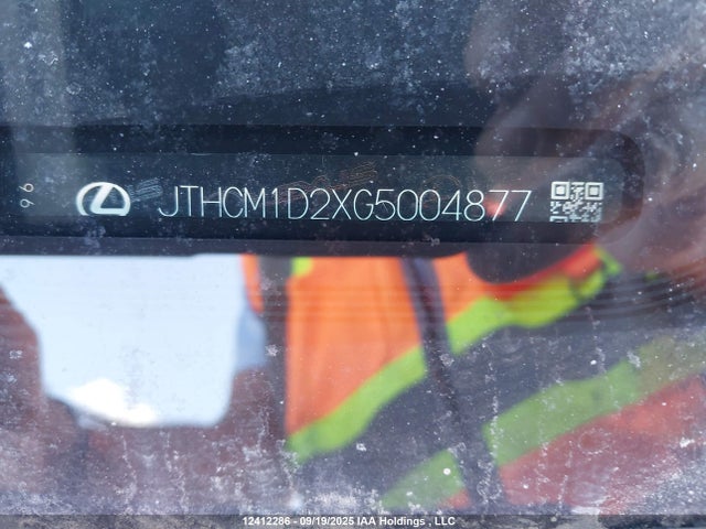 Lexus 2gr-fse 2016 JTHCM1D2XG5004877 Image 19