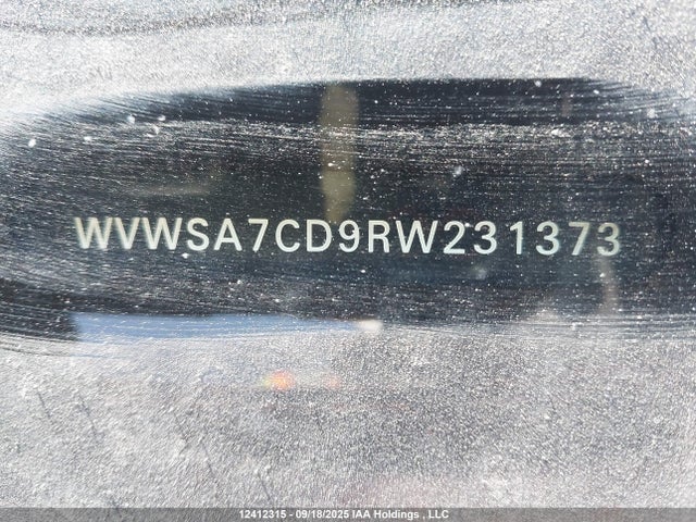 WVWSA7CD9RW231373 Volkswagen 2.0 tsi