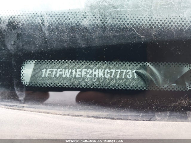 Ford 5.0l-4v 2017 1FTFW1EF2HKC77731 Image 9