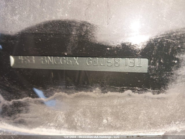 4S3BNCG6XG3058731 Subaru 2.5l c0