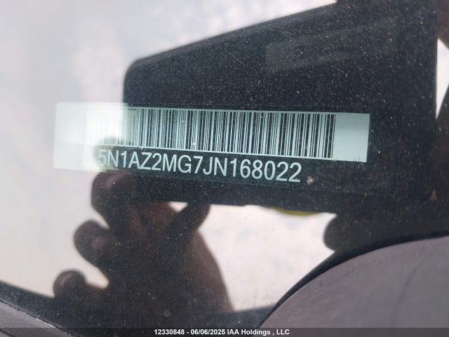 5N1AZ2MG7JN168022 Nissan Murano