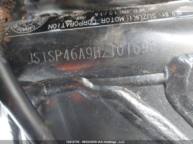 JS1SP46A9H2101690 Suzuki P409-