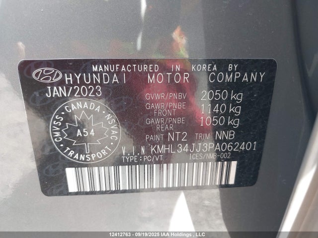 KMHL34JJ3PA062401 Hyundai gdi nu pe