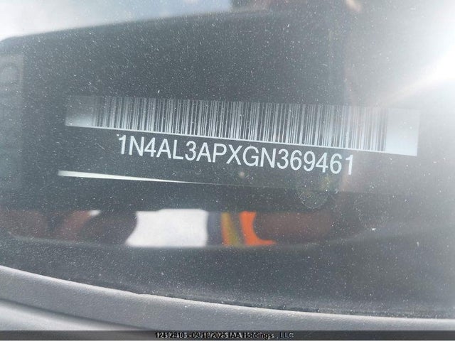 1N4AL3APXGN369461 Nissan Altima