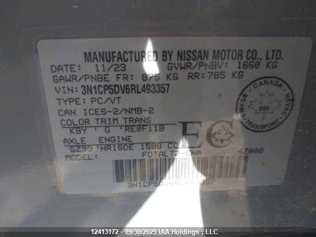 Nissan 2024 2024 3N1CP5DV6RL493357 Image 10