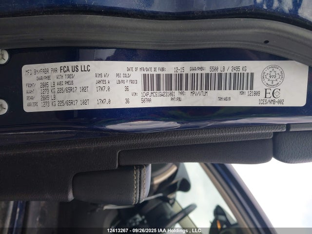 1C4PJMCS1GW231061 Jeep Cherokee