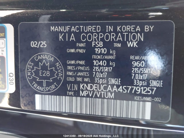 KIA nu mpi 2025 KNDEUCAA4S7791257 Image 9
