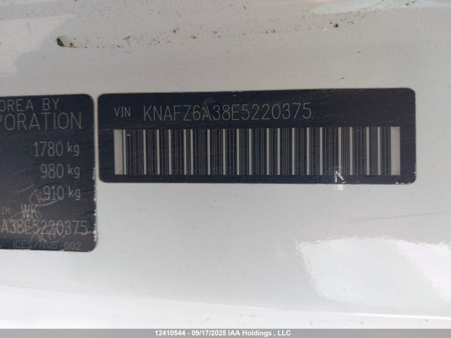 KIA dohc mpi theta ii 2014 KNAFZ6A38E5220375 Image 19