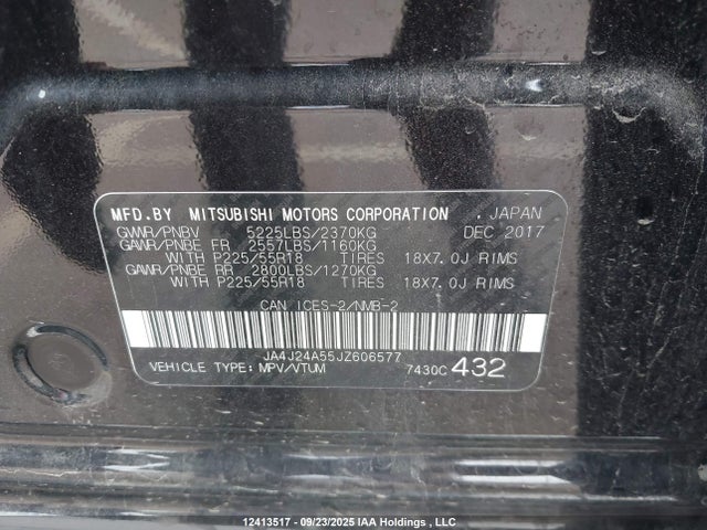 JA4J24A55JZ606577 Mitsubishi s61 - y61