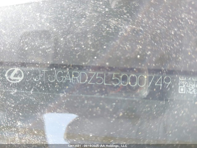 JTJGARDZ5L5000749 Lexus 8ar-fts