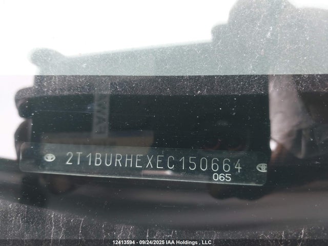 Toyota 2zr-fe 2014 2T1BURHEXEC150664 Image 20