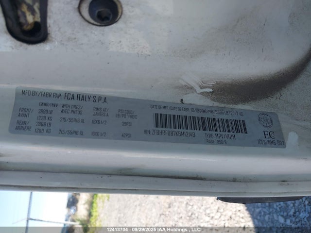 RAM Promaster City 2019 ZFBHRFDB7K6M12149 Image 17