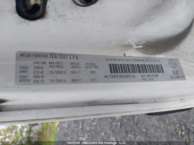 RAM Promaster City 2019 ZFBHRFDB7K6M12149 Image 9