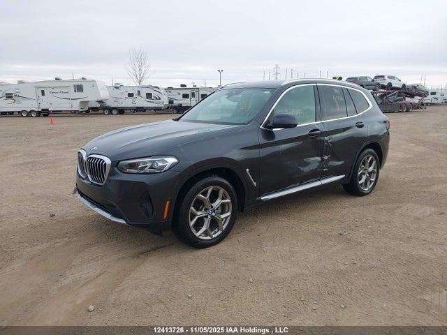 12413726 :رقم المزاد ، 5UX53DP03N9L87381 vin ، 2022 Bmw X3 Xdrive30i مزاد بيع