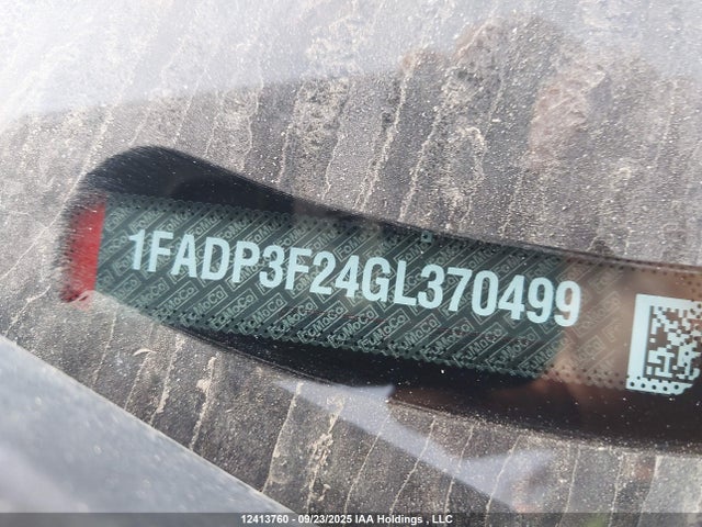 Ford 2016 2016 1FADP3F24GL370499 Image 9