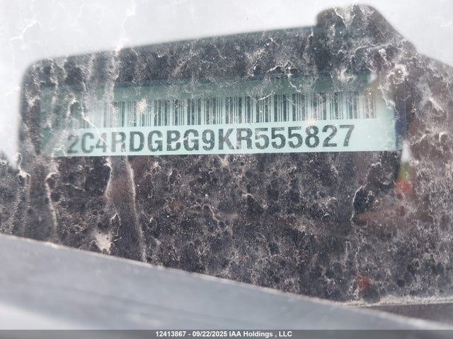 2C4RDGBG9KR555827 Dodge Grand Caravan