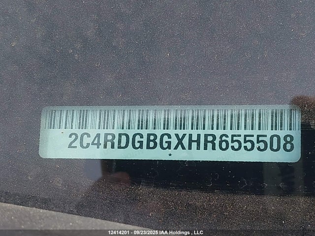 2C4RDGBGXHR655508 Dodge Grand Caravan