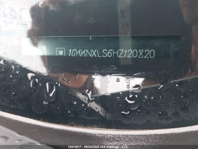 1GKKNXLS6HZ120820 GMC lgx - di: direct injection, vvt: variable valve timing, alum, gen 2
