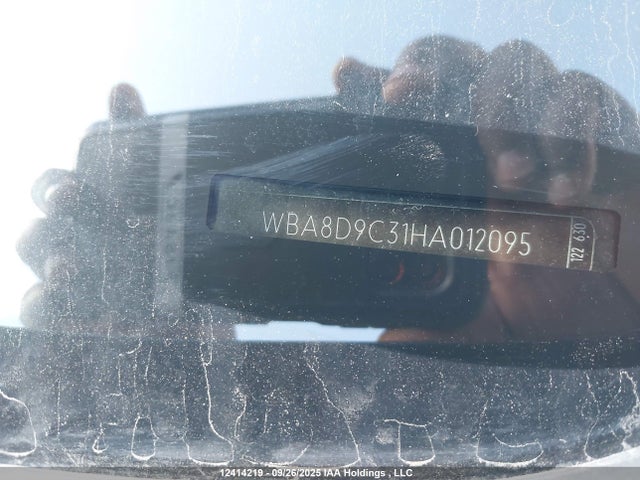 WBA8D9C31HA012095 BMW 2017
