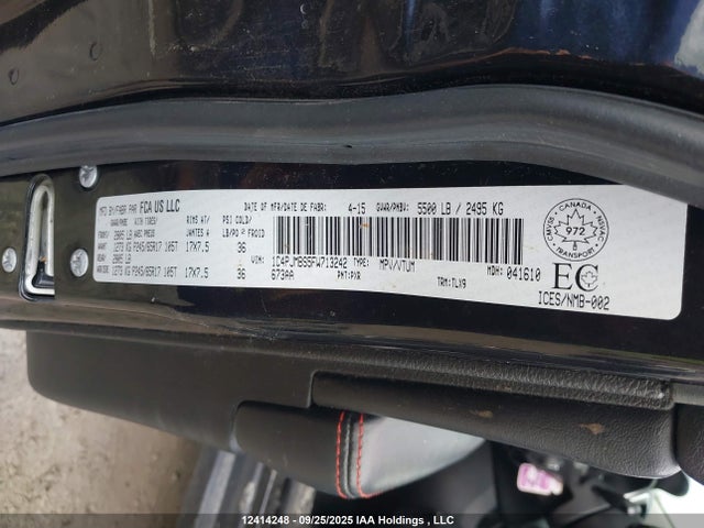 1C4PJMBS5FW713242 Jeep Cherokee