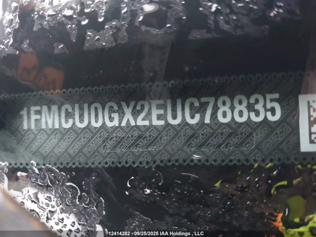 Ford Escape 2014 1FMCU0GX2EUC78835 Image 9