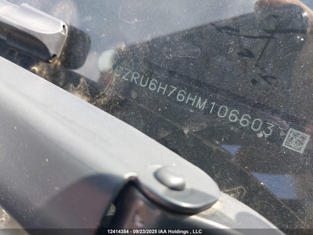 3CZRU6H76HM106603 Honda r18z9