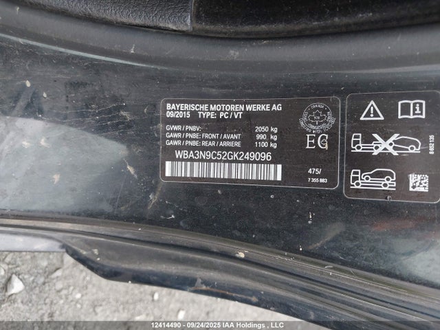 BMW 428i 2016 WBA3N9C52GK249096 Image 9