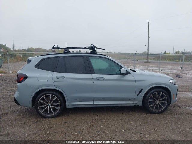 Aukcja sprzedaży 2022 Bmw X3 Xdrive30i, vin: 5UX53DP06N9M11754, numer aukcji: 12415093