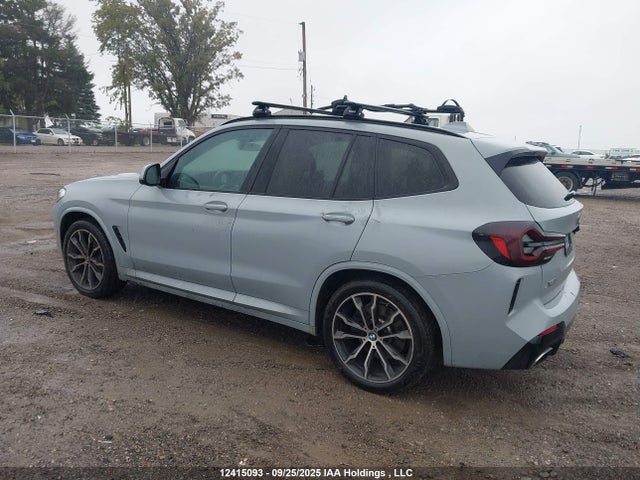 Aukcja sprzedaży 2022 Bmw X3 Xdrive30i, vin: 5UX53DP06N9M11754, numer aukcji: 12415093
