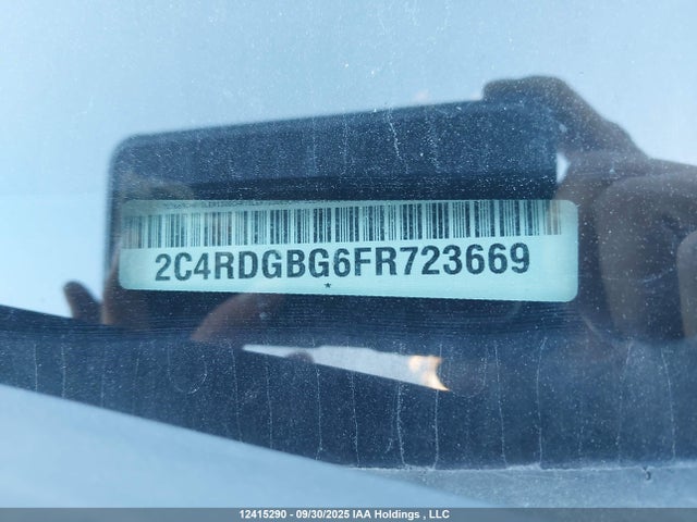 2C4RDGBG6FR723669 Dodge 2015