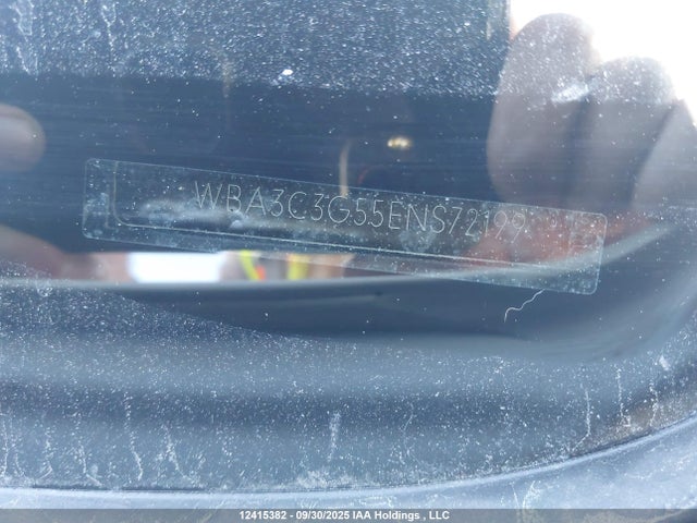 WBA3C3G55ENS72199 BMW 2014