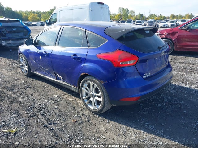 12415389 :رقم المزاد ، 1FADP3K2XFL370558 vin ، 2015 Ford Focus Se مزاد بيع