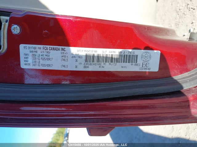 2C4RDGBG3HR870082 Dodge 2017