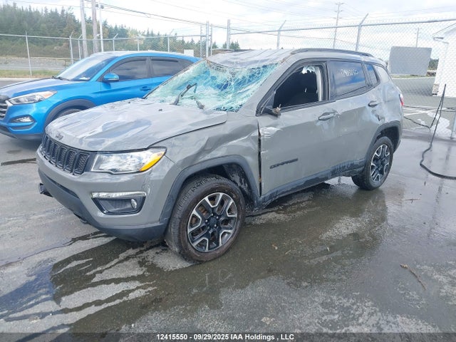 12415550 :رقم المزاد ، 3C4NJDAB4MT568528 vin ، 2021 Jeep Compass Sport مزاد بيع