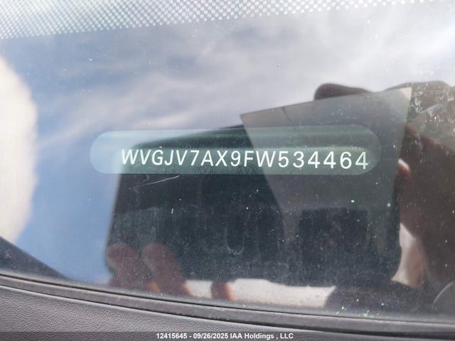 WVGJV7AX9FW534464 Volkswagen 2015