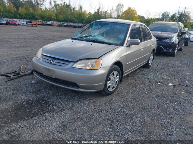 2003 Honda Civic Lx მანქანა იყიდება აუქციონზე, vin: 2HGES16643H908454, აუქციონის ნომერი: 12415676