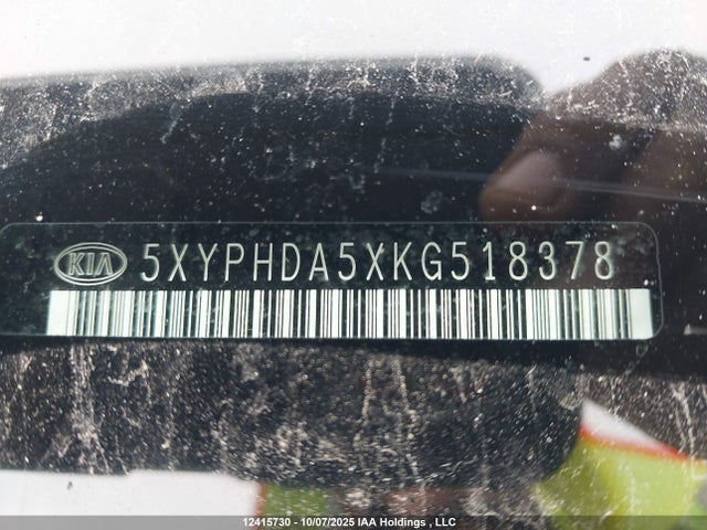 KIA gdi lambda-ii 2019 5XYPHDA5XKG518378 Image 19