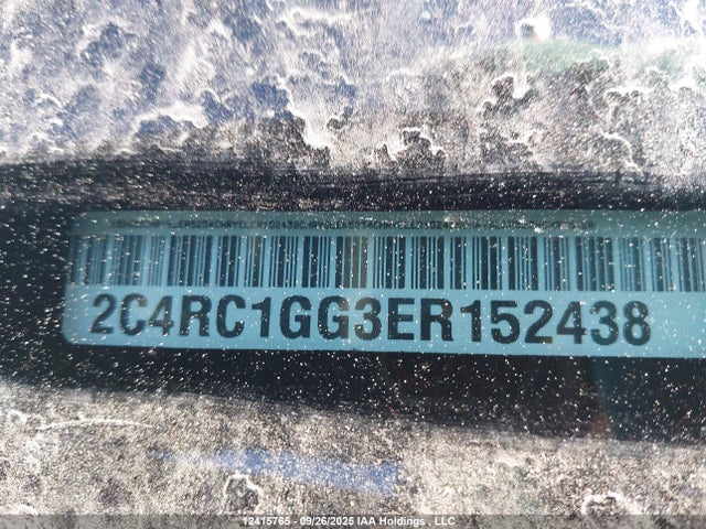 Chrysler 2014 2014 2C4RC1GG3ER152438 Image 9