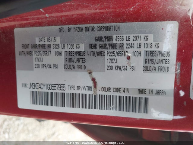JM3KE4CY1G0667955 Mazda py