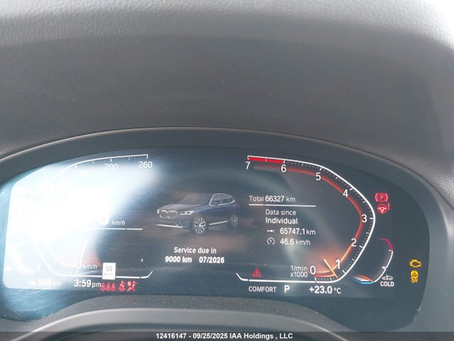 BMW X3 Xdrive30i 2023 5UX53DP07P9T28336 Image 7