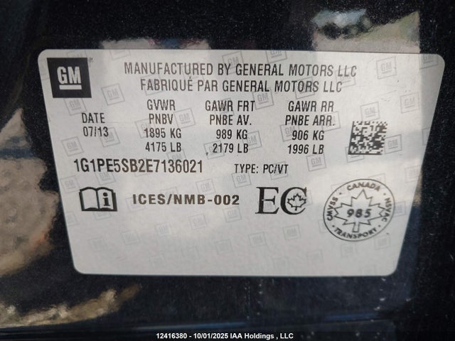 1G1PE5SB2E7136021 Chevrolet LUV