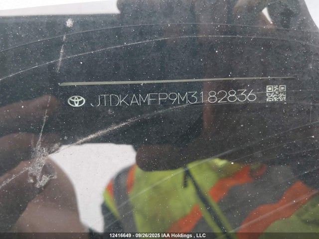 JTDKAMFP9M3182836 Toyota 2zr-fxe, 1nm+1sm