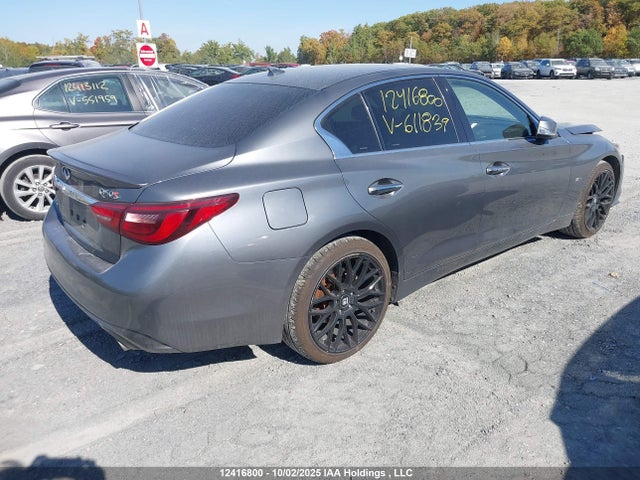Продажа на аукционе авто 2018 Infiniti Q50, vin: JN1EV7AR8JM611839, номер лота: 12416800