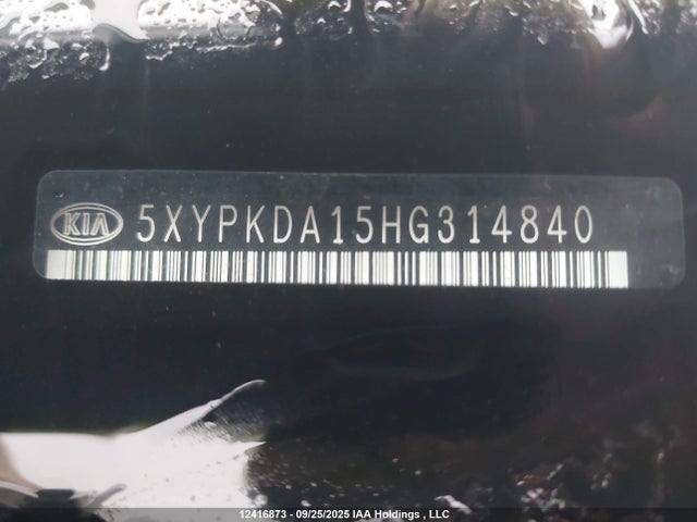 KIA Sorento 2017 5XYPKDA15HG314840 Image 20